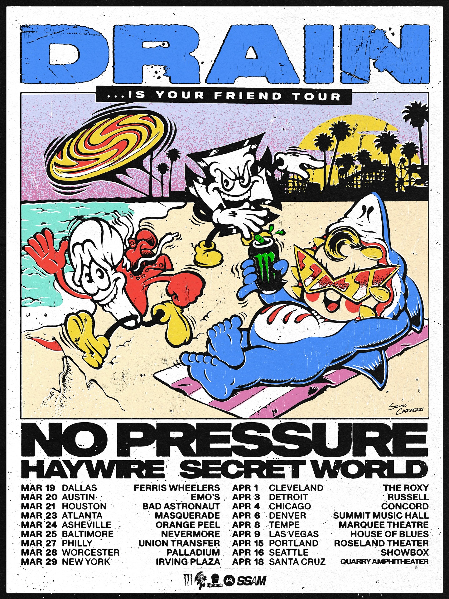 Secret World Tour Poster 2026